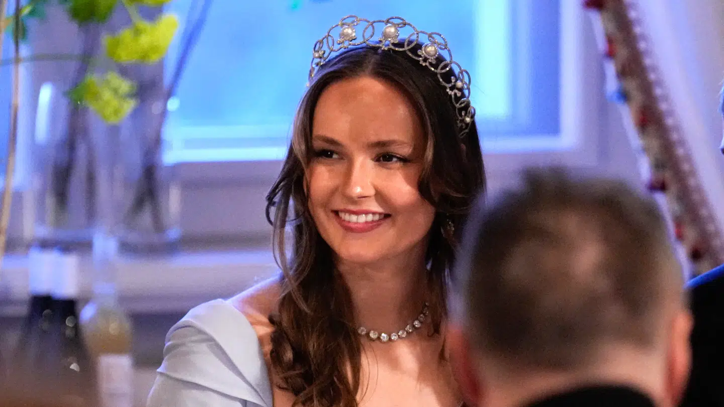 Prinsesse Ingrid Alexandra til gallamiddag på Slottet i Oslo tilbage i april 2025. Kun få måneder før, at hun drog afsted til Sydney.