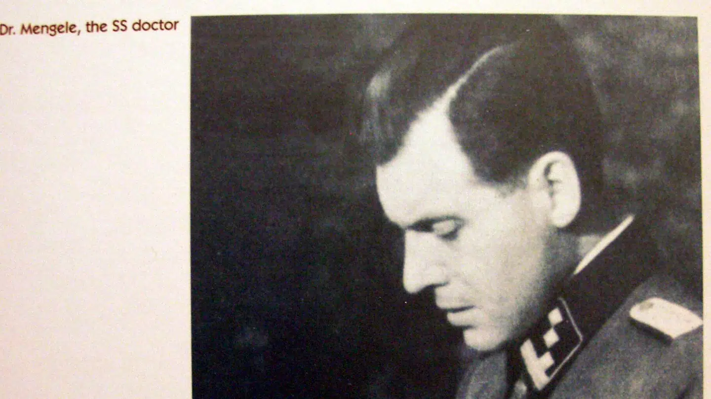 Josef Mengele gik også under navnet 'Dødens engel'.