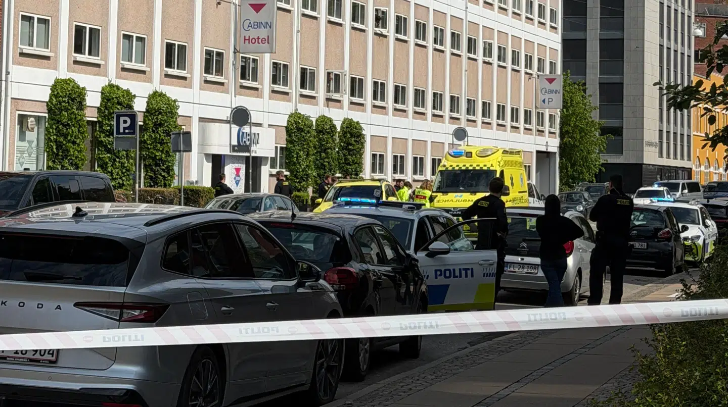 Skyderiet fandt sted ved CabInn Hotellet ved Forum på Frederiksberg.