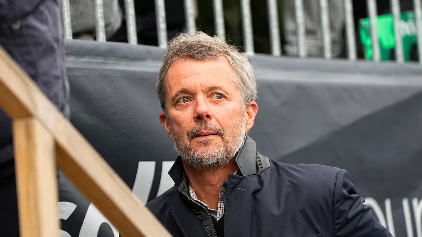 Kong Frederik. Superligakampen mellem AGF og Viborg FF på Ceres Park Vejlby i Aarhus søndag den 17. maj 2026.