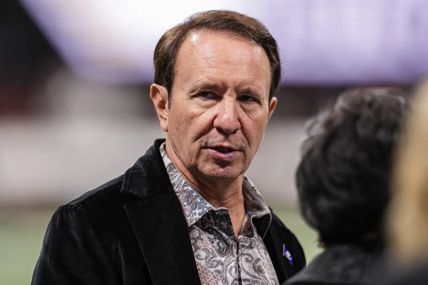Jeff Landry har en baggrund som advokat og politibetjent og er nu både guvernør i Louisiana og særlig udsending til Grønland. (Arkivfoto).