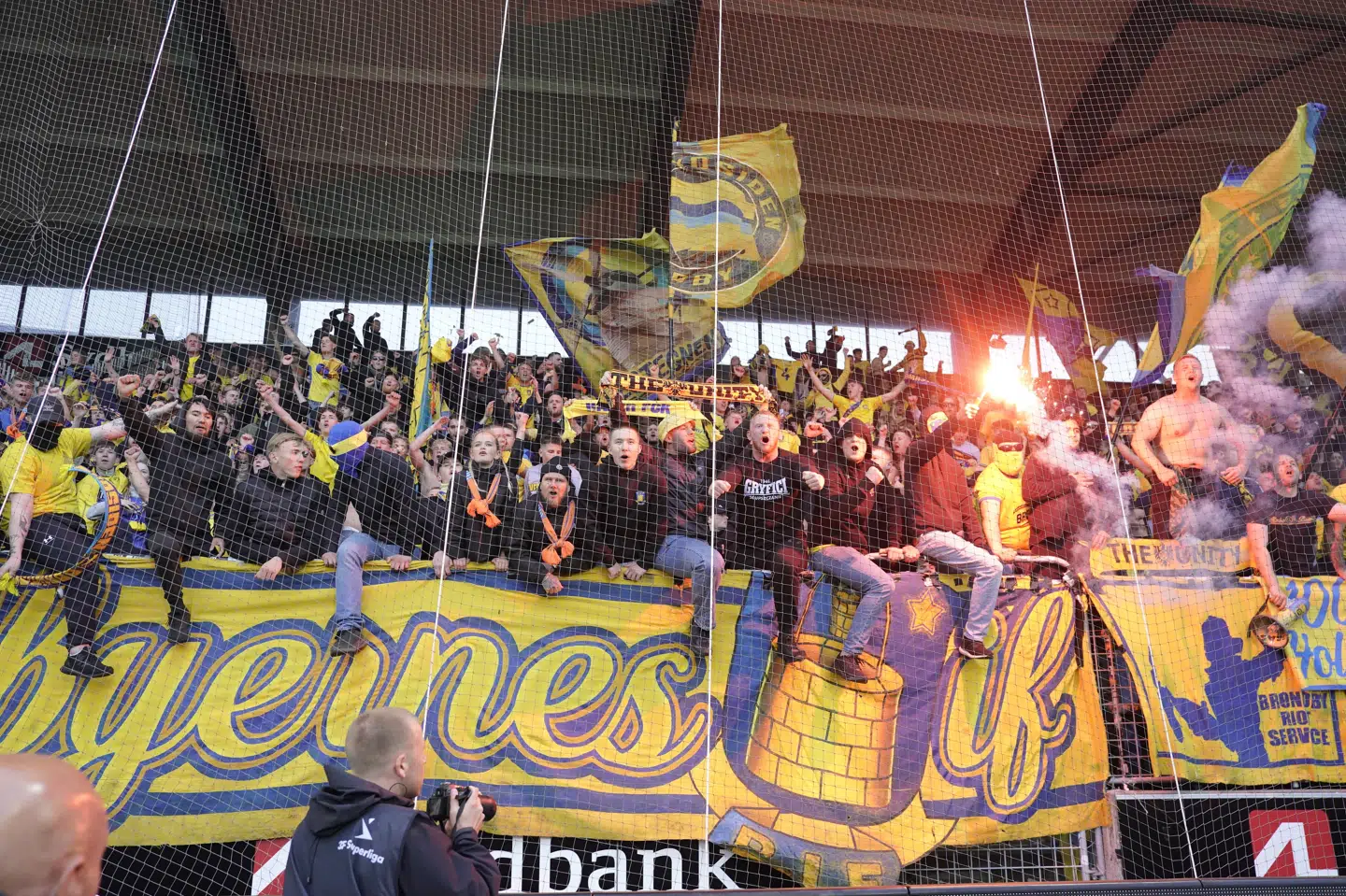 Brøndby-fansene kunne juble på udebanen i Herning efter et vildt comeback.