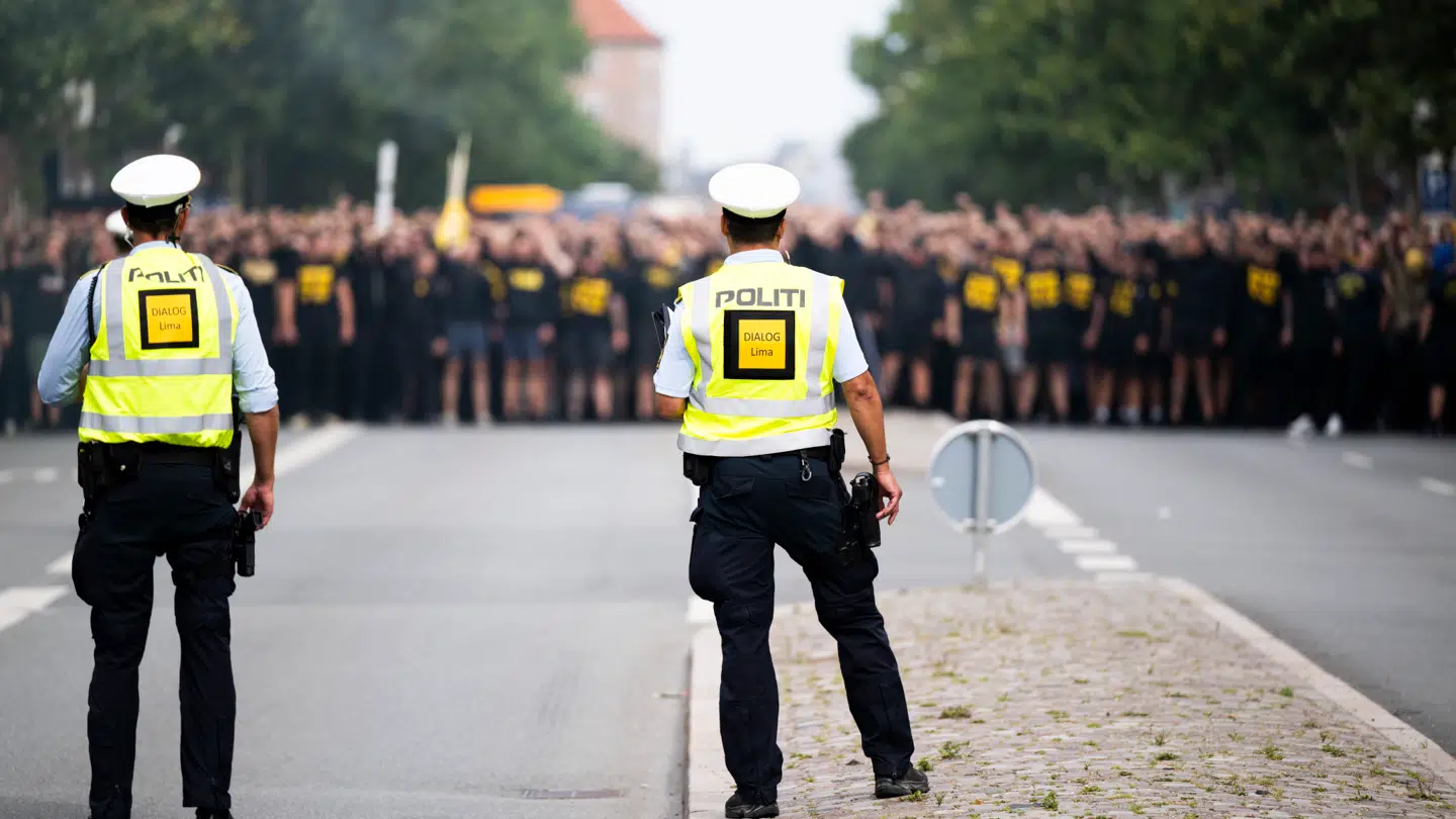 Politiet får lidt at se til torsdag aften.