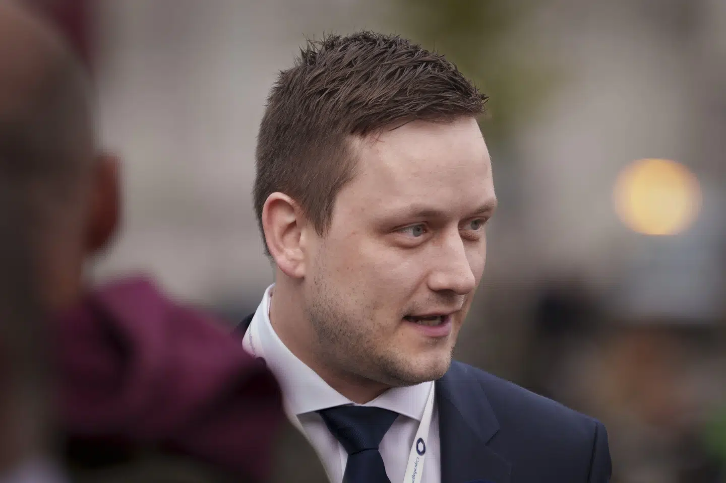 Jens-Frederik Nielsen, som er regeringschef i Grønland var tidligere på ugen i Danmark til Copenhagen Democracy Summit. Mandag skal han mødes med USA's udsending i Grønland ifølge TV 2. (Arkivfoto).