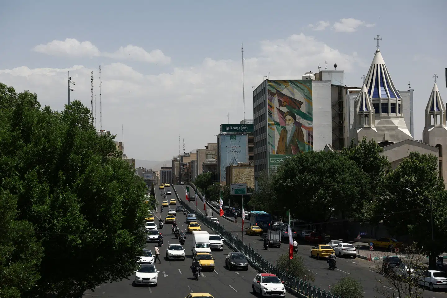 Mere end dobbelt så mange blev sidste år henrettet i Iran sammenlignet med 2024 ifølge en ny rapport fra Amnesty International. Billedet er taget i den iranske hovedstad, Teheran, i starten af maj. (Arkivfoto).