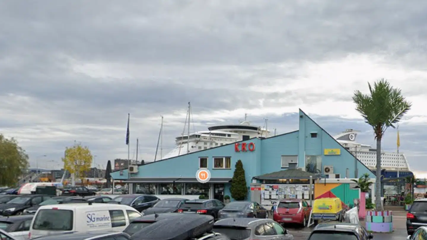 Aktionen skete på Frognerstranda Kro i Oslo.