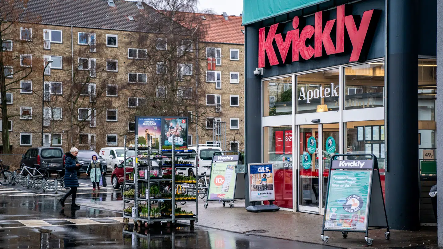 Det er i Kvickly, kunder kan købe Friends-mærket.
