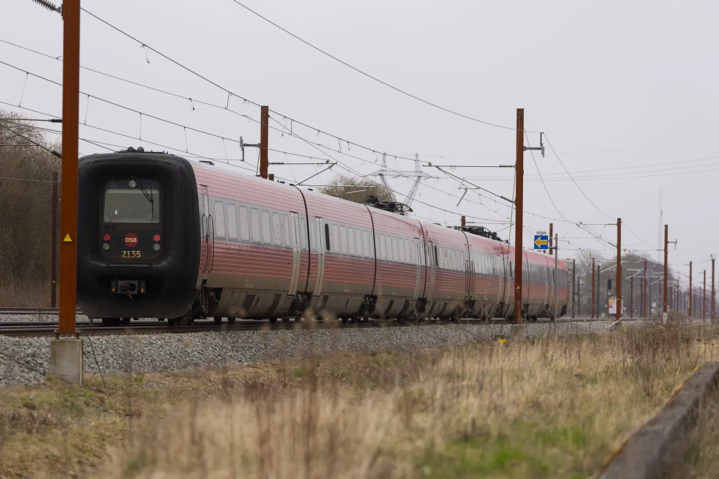 Nedfaldne køreledninger på Sjælland skabte aflysninger og forsinkelser i togdriften. Det var fjern- og regionaltog, der var problemer med. (Arkivfoto).