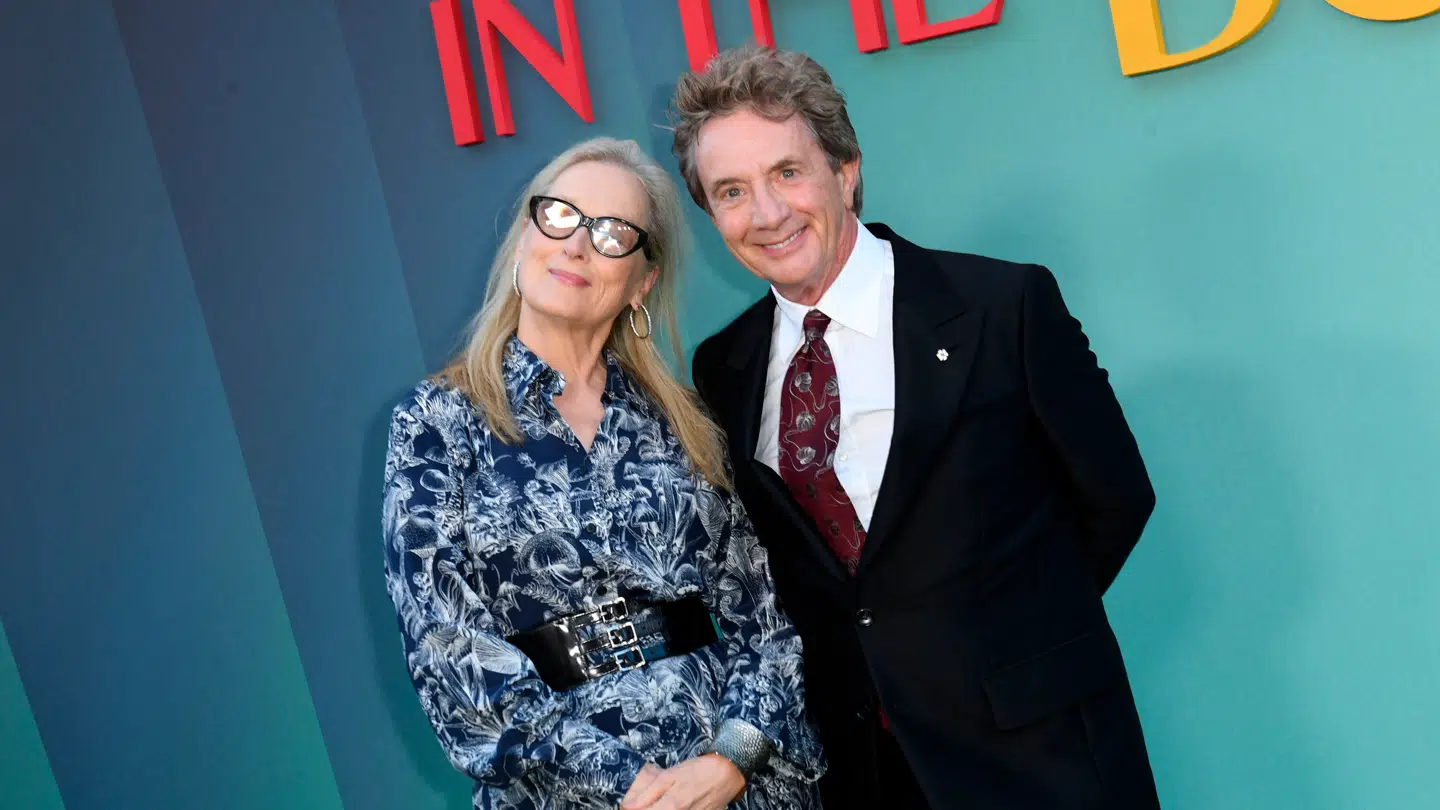 Meryl Streep og Martin Short spiller begge med i serien "Only Murders in the Building"
