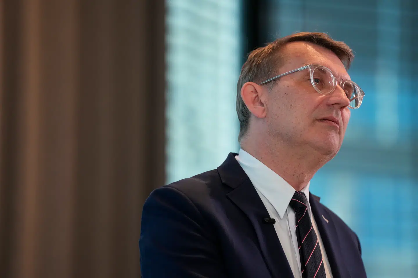 Troels Lund Poulsen (V) holdt tirsdag pressemøde om regeringensforhandlingerne.