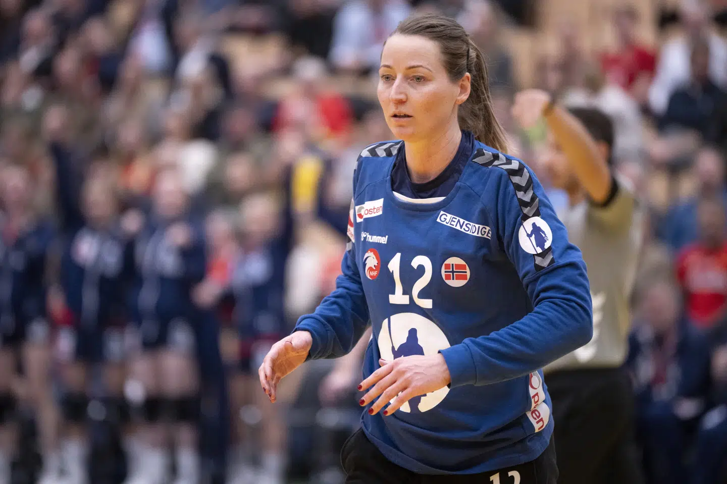 Silje Solberg træder til med det samme og skal spille i Team Esbjerg i resten af sæsonen. Hun vil forsøge at hjælpe klubben til DM-guld. (Arkivfoto).