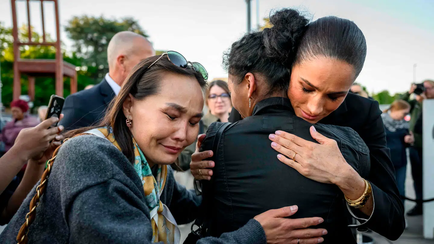 Meghan trøstede mødre, der havde mistet deres børn.