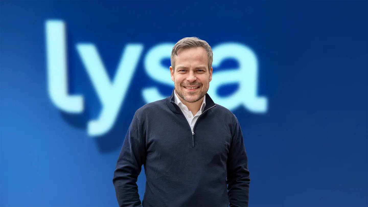 Jakob Westh Christensen er manager for Lysa Danmark.