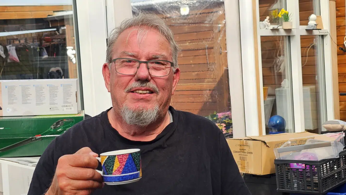 76-årige Jens Petersen blev chokeret, da ham og hans venner mærkede rystelserne.