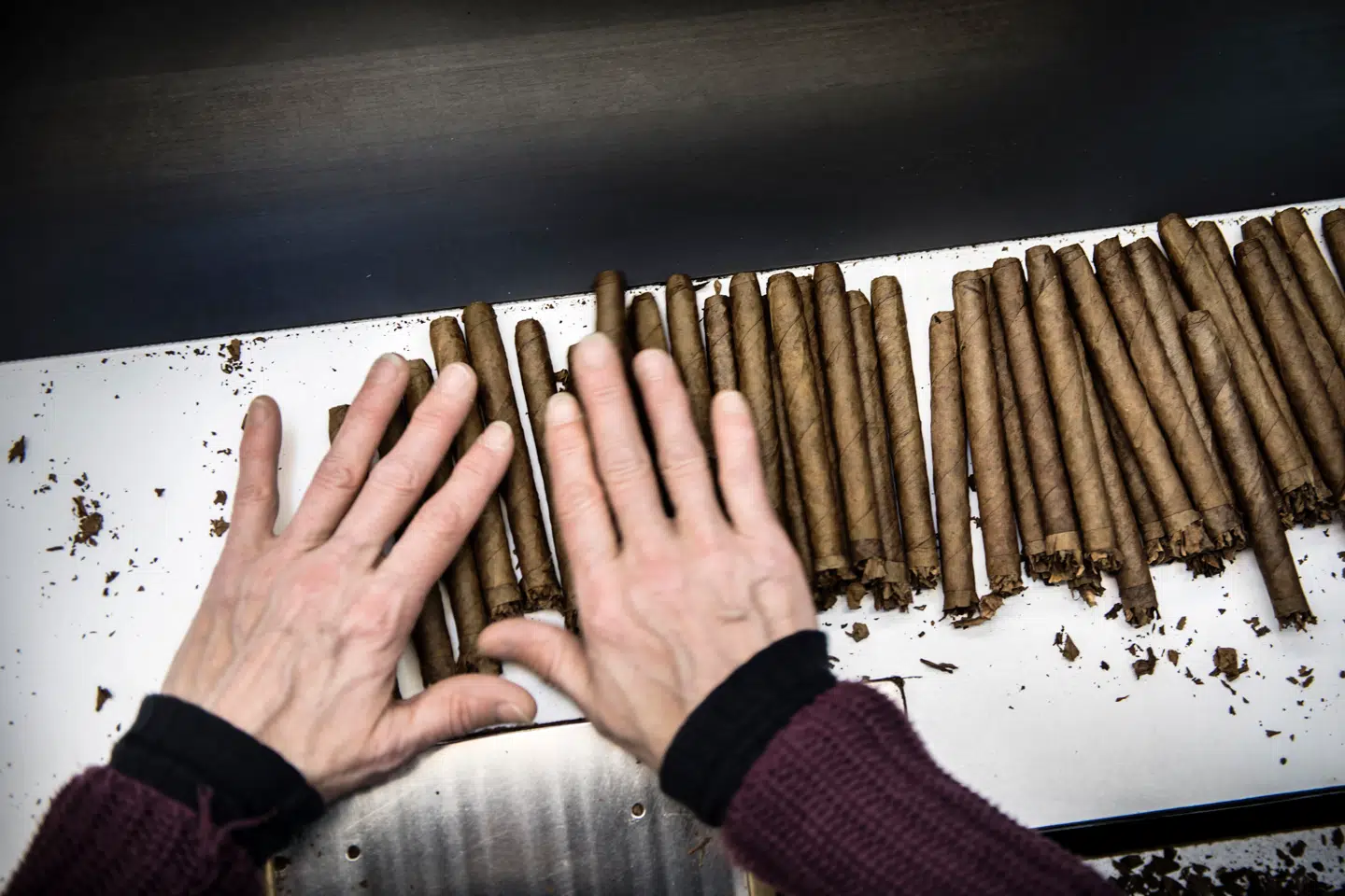 STG beskæftiger sig med tobaksprodukter som cigarer.