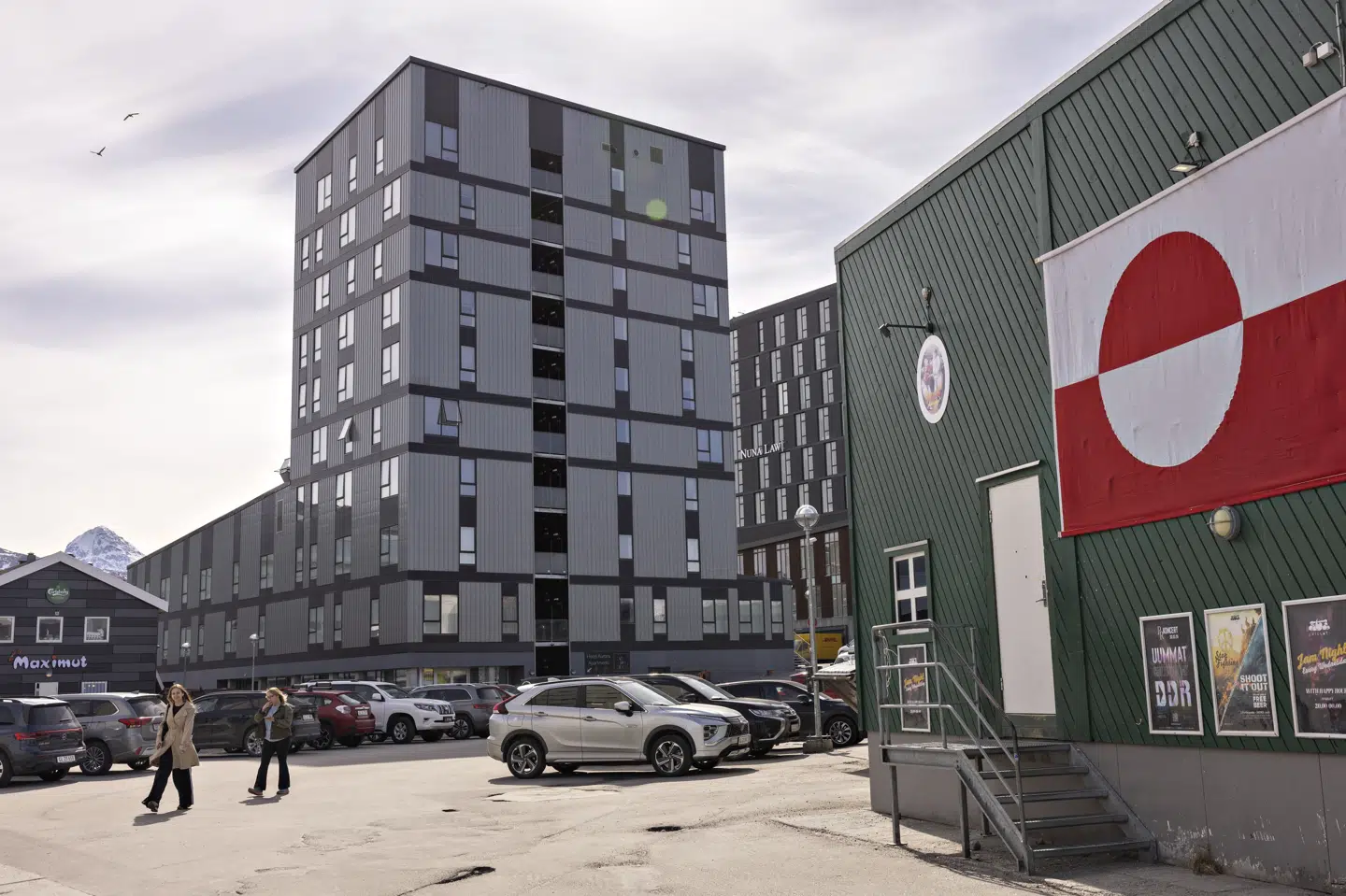 USA's nye konsulat ligger i centrum og fylder 3000 kvadratmeter.