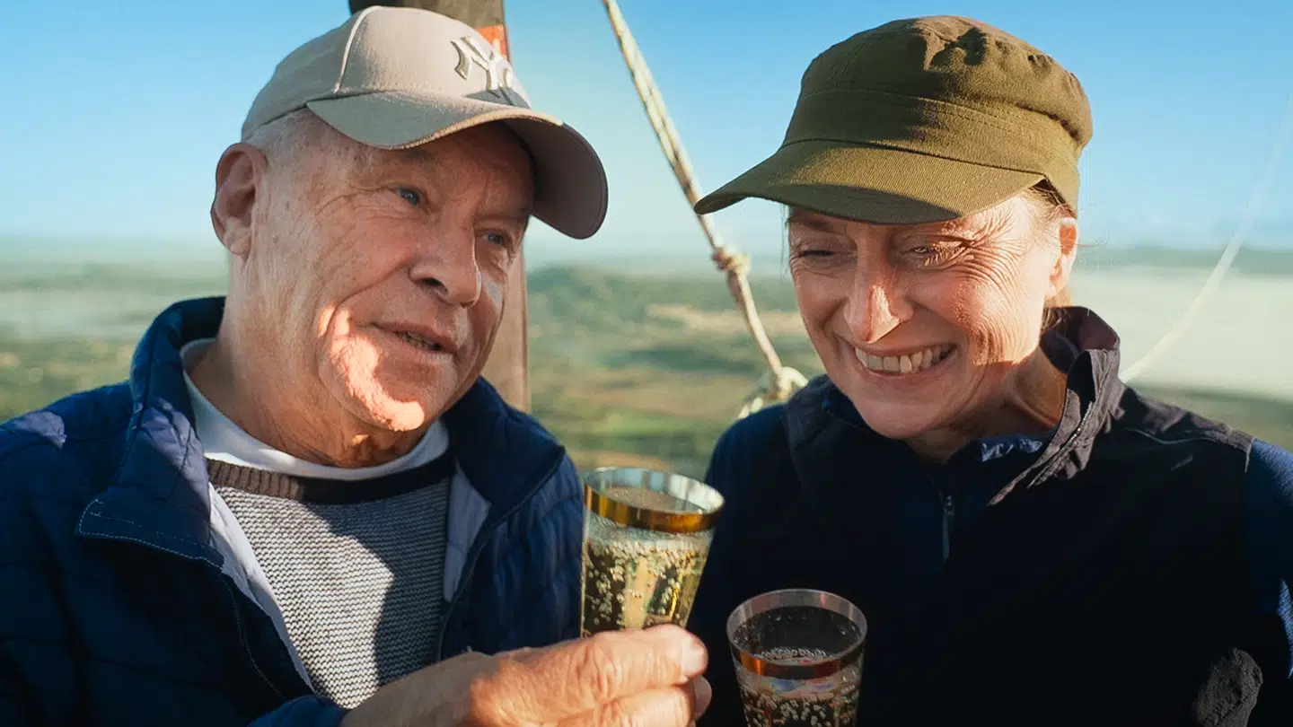 Kurt og Iben får en oplevelse for livet, da de skal på date i en luftballon.