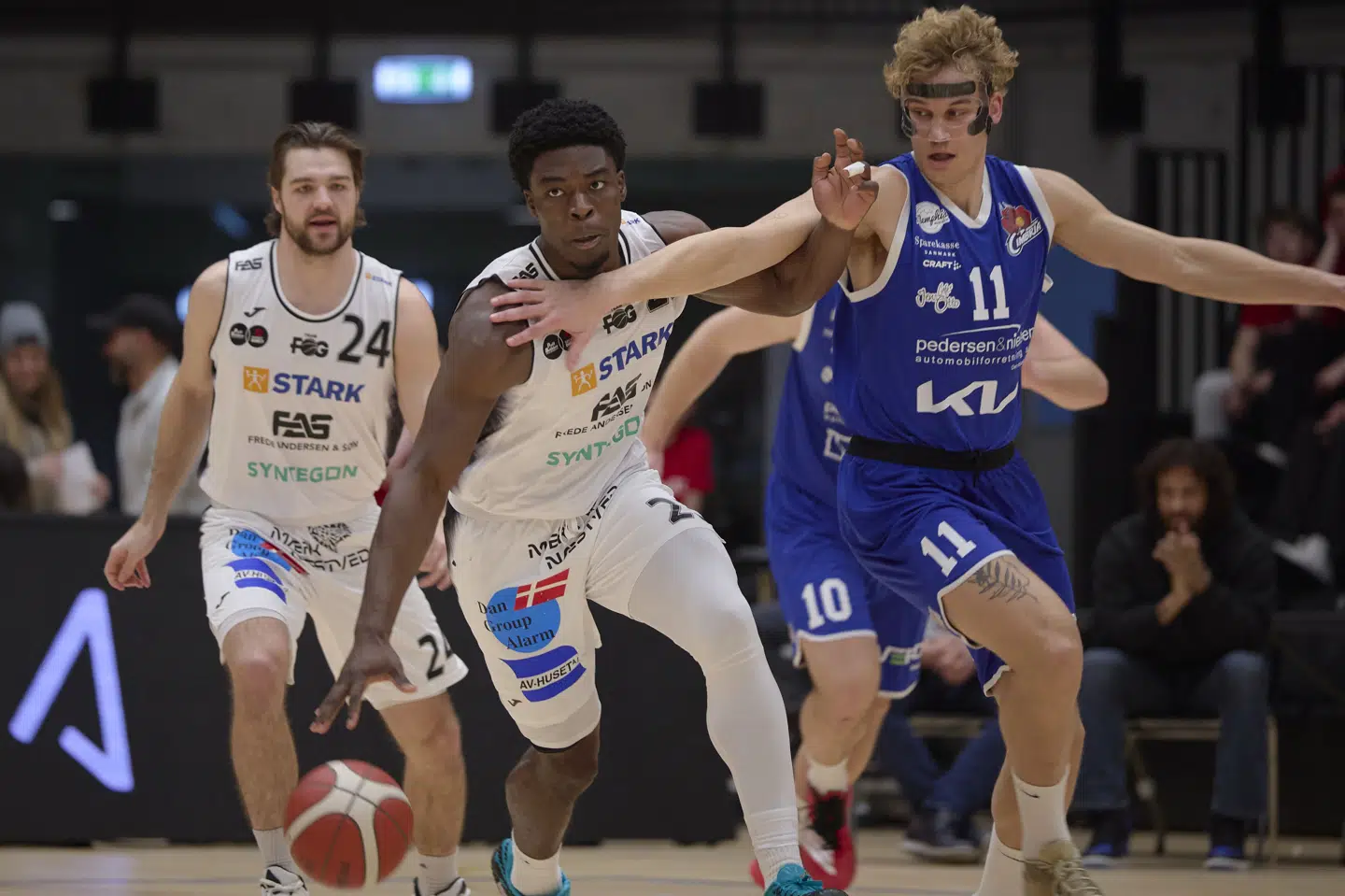 Team FOG Næstved spiller torsdag tredje kamp i finaleserien mod den forsvarende danske mester, Bakken Bears, der har vundet DM-guld ni år i træk. (Arkivfoto).