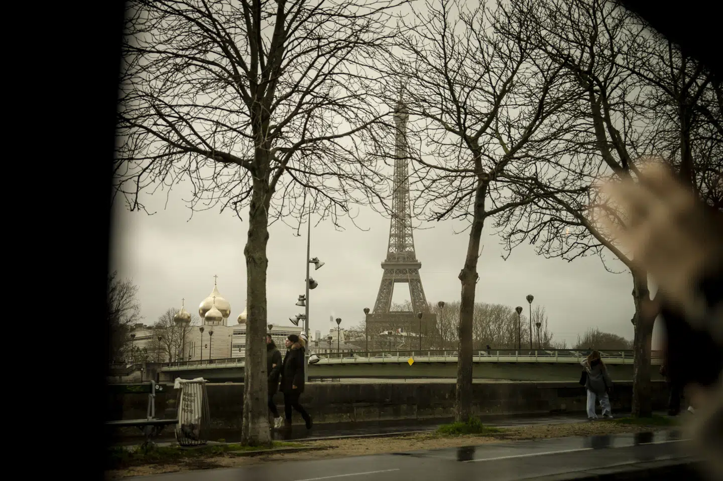 Det 312 meter høje Eiffeltårn i Paris fotograferet i januar 2025. (Arkivfoto).