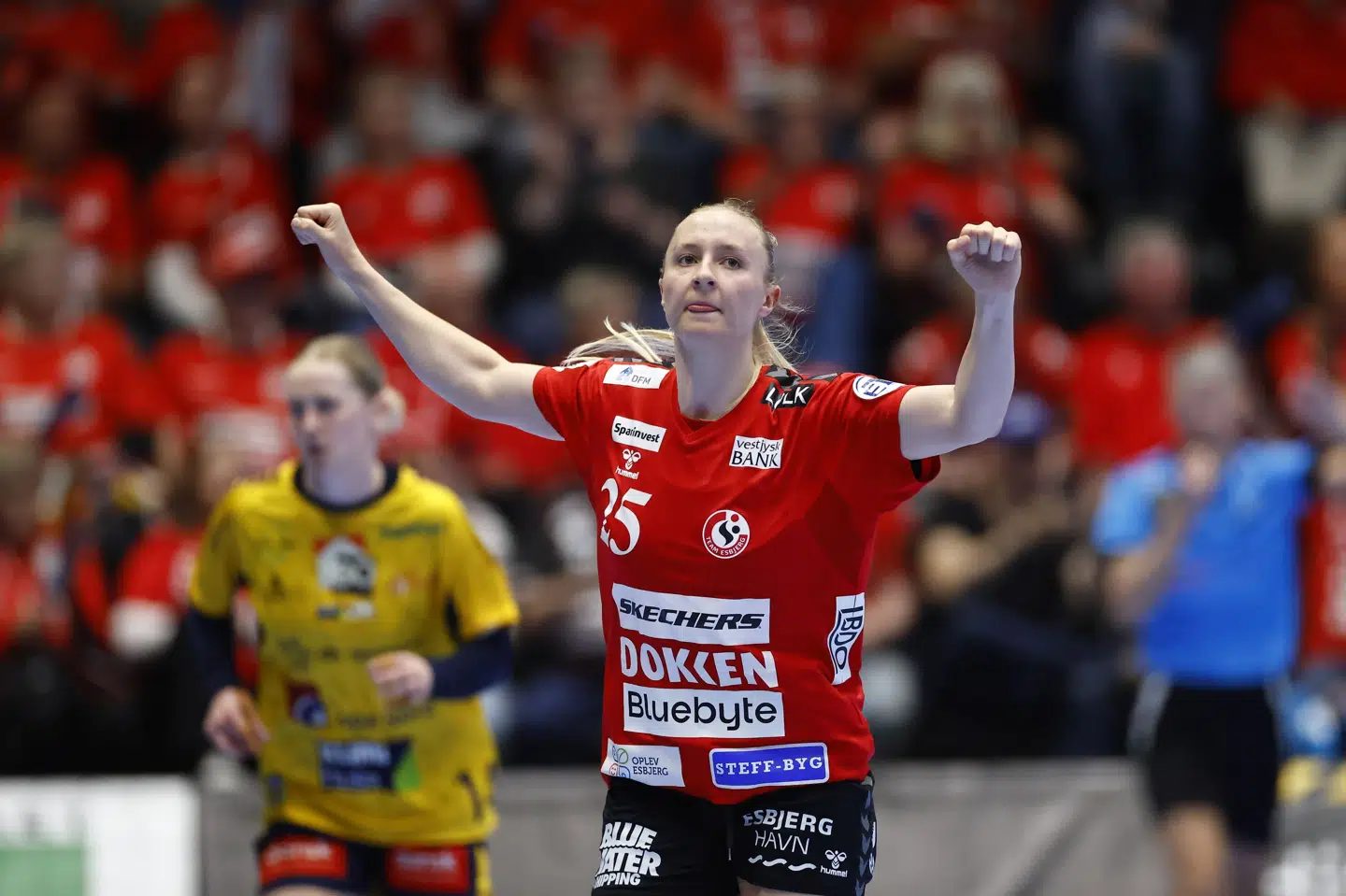 Team Esbjergs Henny Reistad var med til at sende holdet i finalen.