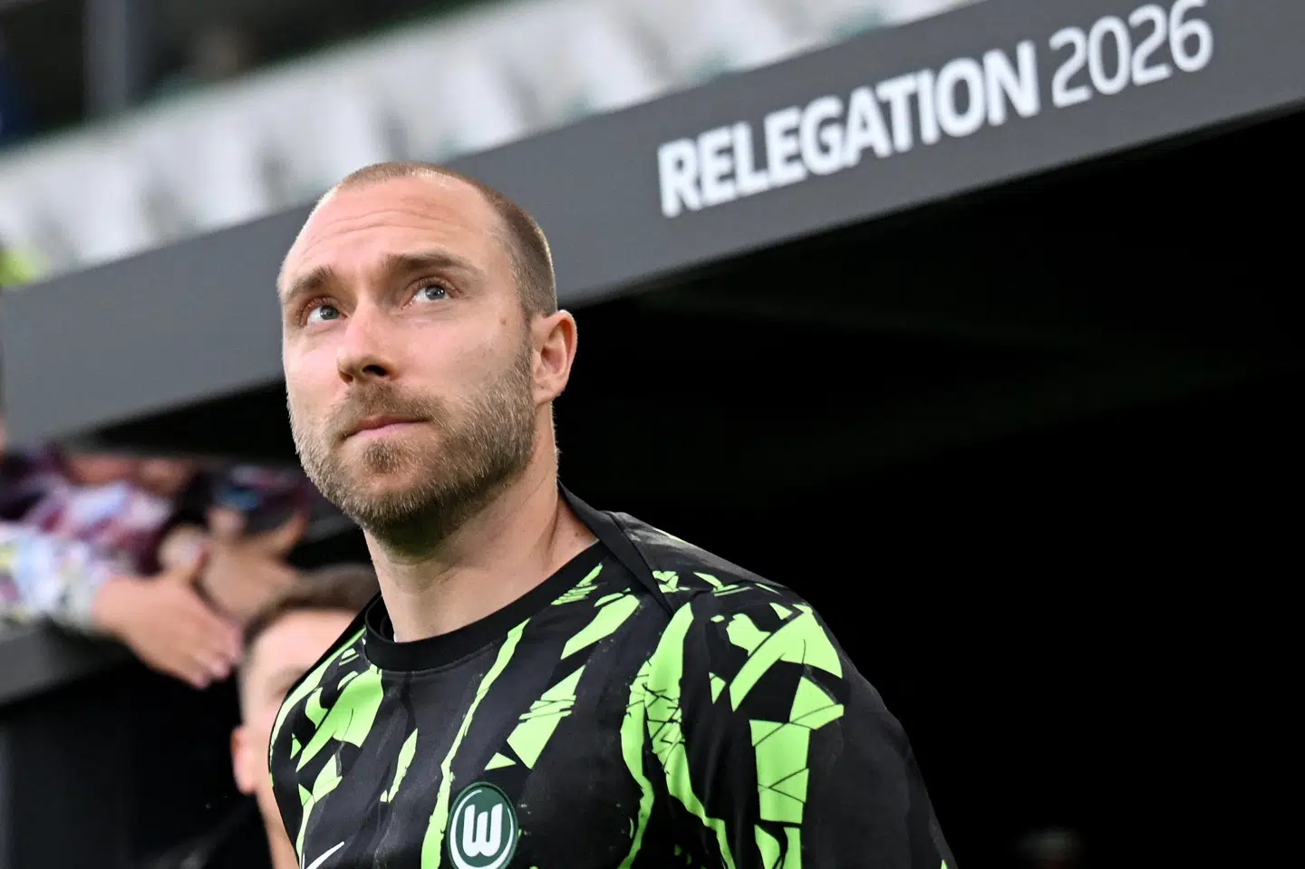 Christian Eriksen og Wolfsburg formåede ikke at score mod Paderborn i første playoffkamp.