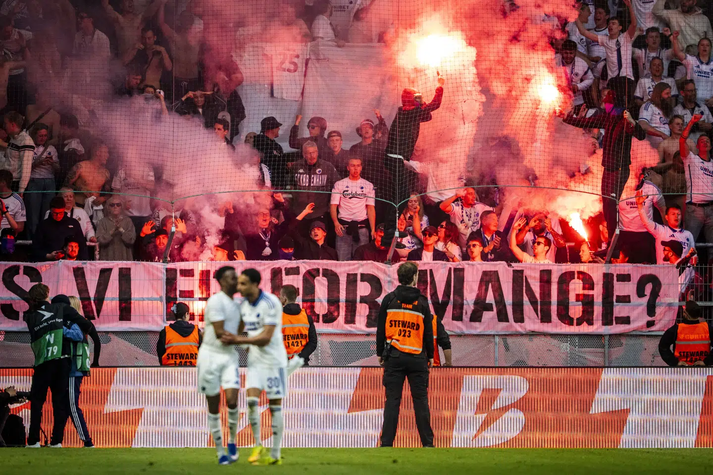 Efter forlænget spilletid i Superligaens Europa Playoff vandt FC København med 3-1 over Brøndby.