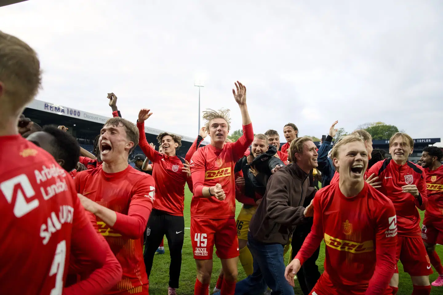 FC Nordsjælland sneg sig med i mesterskabsspillet og spillede sig herfra til klubbens fjerde sæt medaljer gennem tiderne. (Arkivfoto).