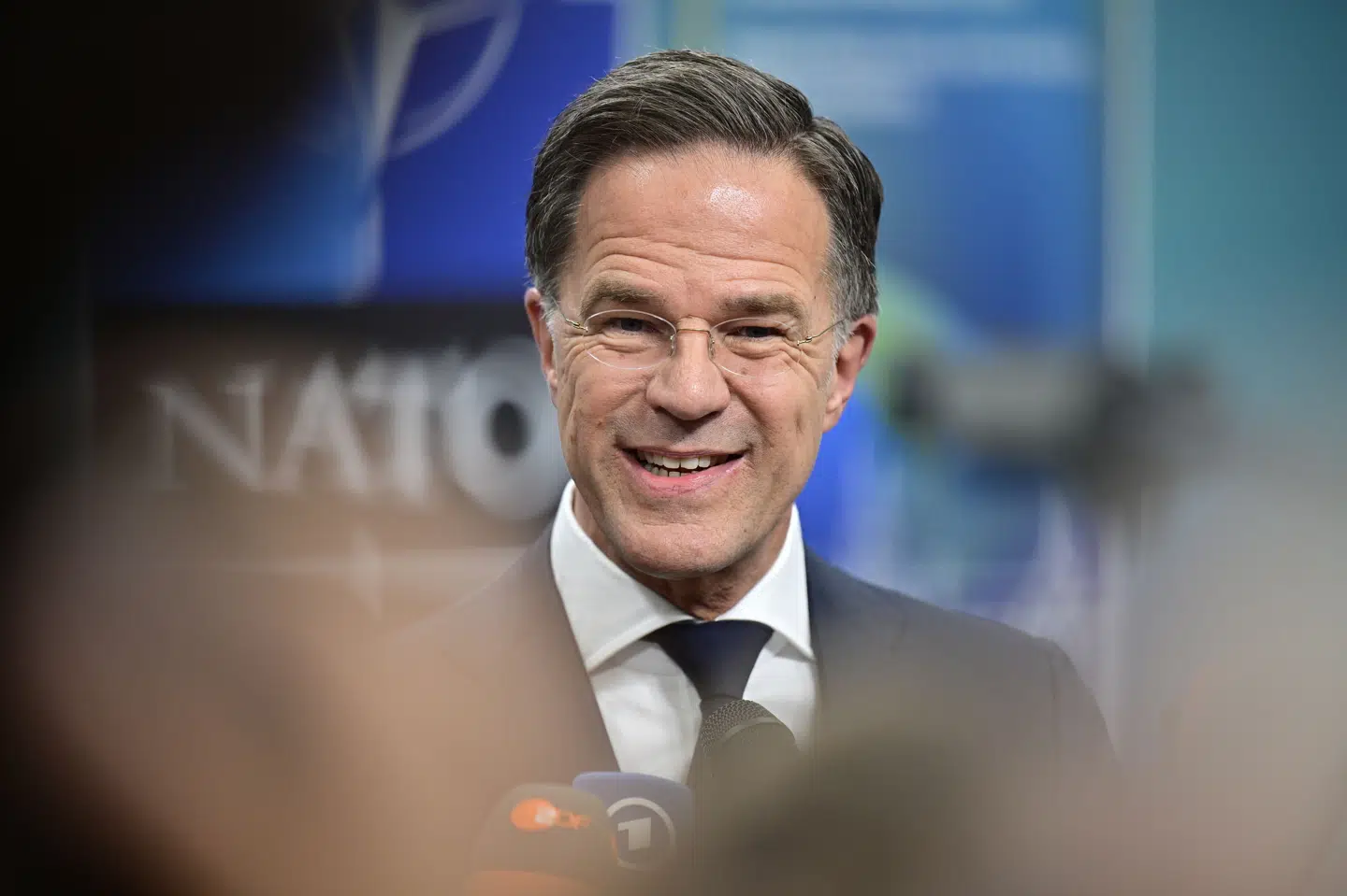 Natos generalsekretær, Mark Rutte, byder meldinger fra Trump om soldater i Polen velkommen på et pressemøde i Helsingborg.