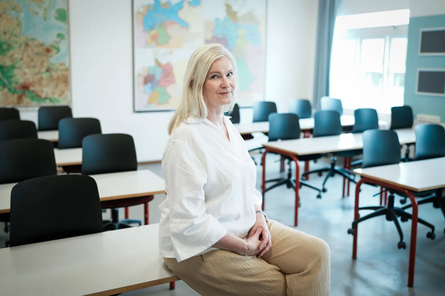 Rektor Ida Friis fra Virum Gymnasium er en af tre rektorer, der efterlyser nye retningslinjer og politisk indgreb for at bremse elevernes brug af ai.