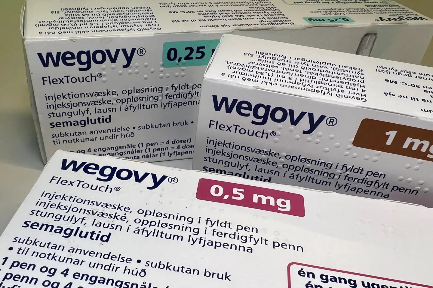 Wegovy i pilleform har ifølge Det Europæiske Lægemiddelagentur (EMA) en bivirkningsprofil, som ligner den for Wegovy i injektionsform. Injektionen skal tages ugentligt, mens pillen tages dagligt på tom mave. (Arkivfoto).