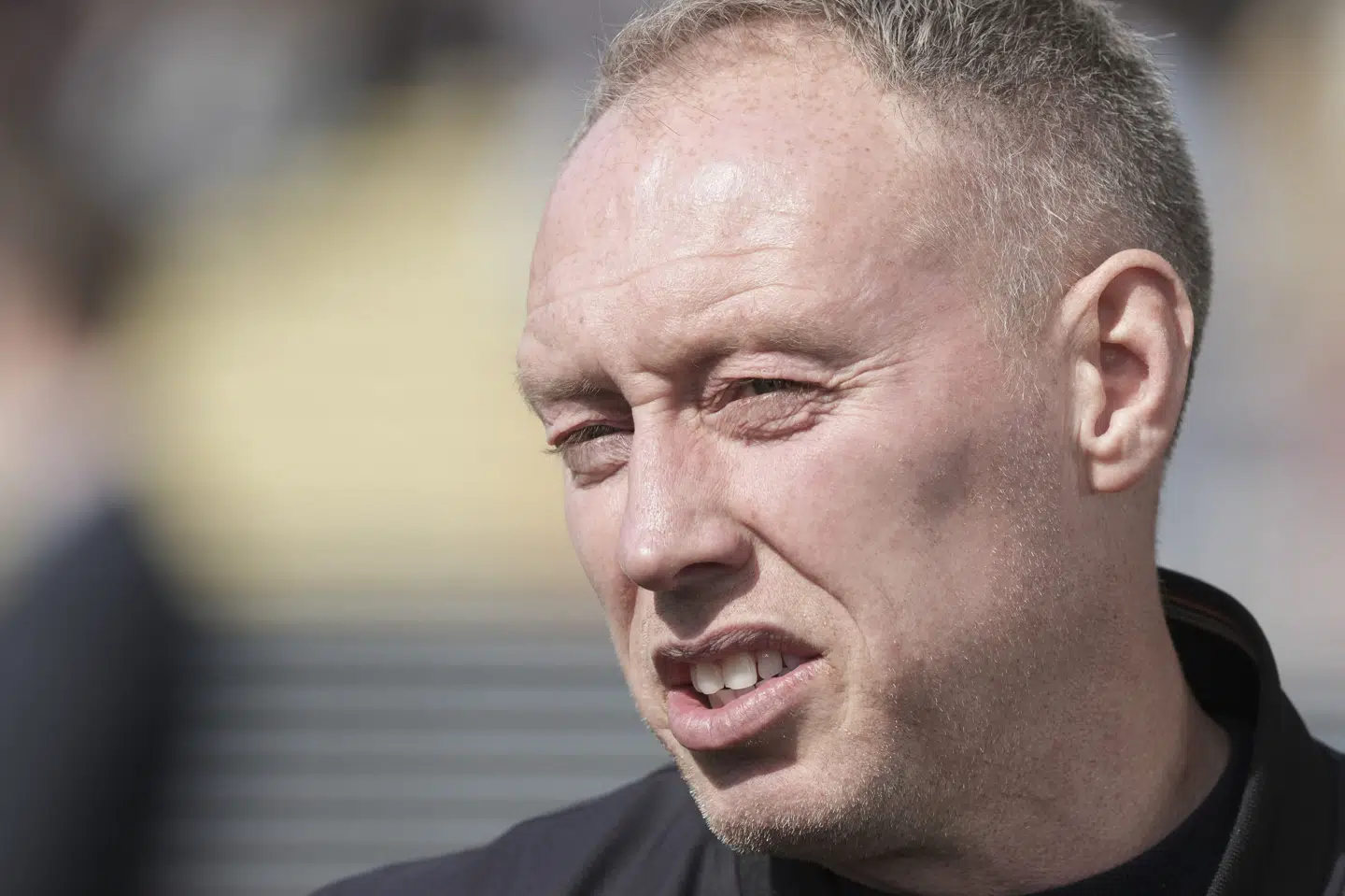 Steve Cooper er færdig som cheftræner i Brøndby IF efter en sæson med svingende resultater. (Arkivfoto).