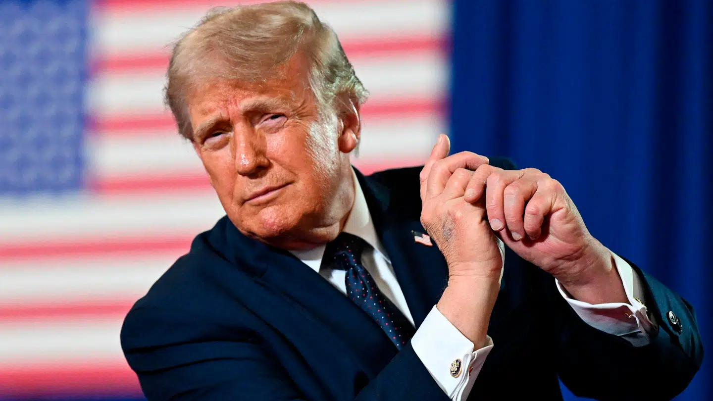 Donald Trump valgte selv at træde til og få afklaret situationen.
