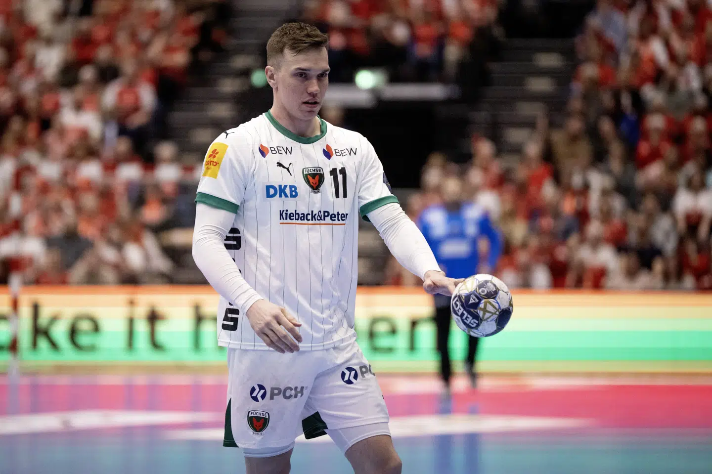 Lasse Andersson kommer hjem til dansk håndbold efter en årrække i tyske Füchse Berlin. (Arkivfoto).