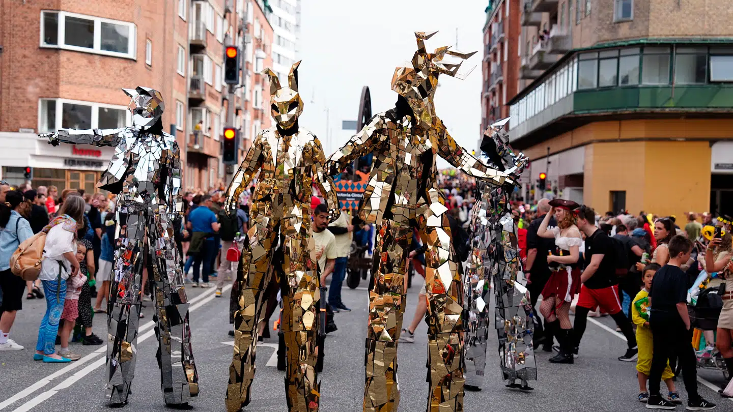 Paraden ved Aalborg Karneval i Aalborg, Danmark, lørdag den 23. maj 2026.