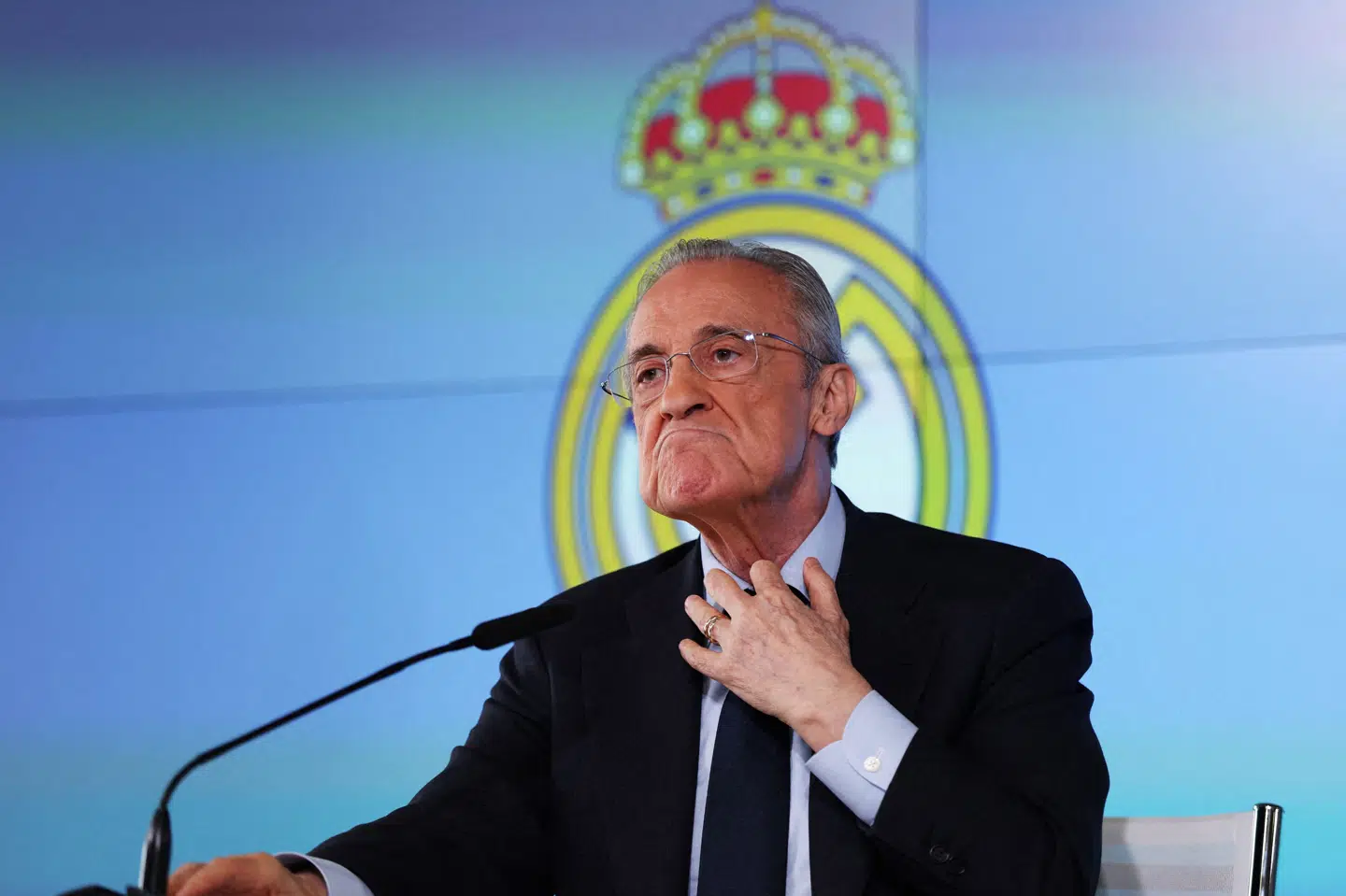 Den 79-årige Florentino Perez er i gang med sin anden periode som præsident i den spanske kongeklub. (Arkivfoto).