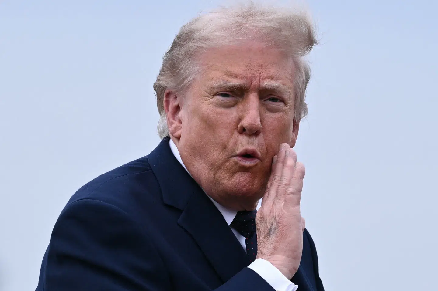 USA's præsident, Donald Trump, sagde lørdag aften, at Iran, USA og flere andre lande er tæt på at lande en rammeaftale for fred. (Arkivfoto).