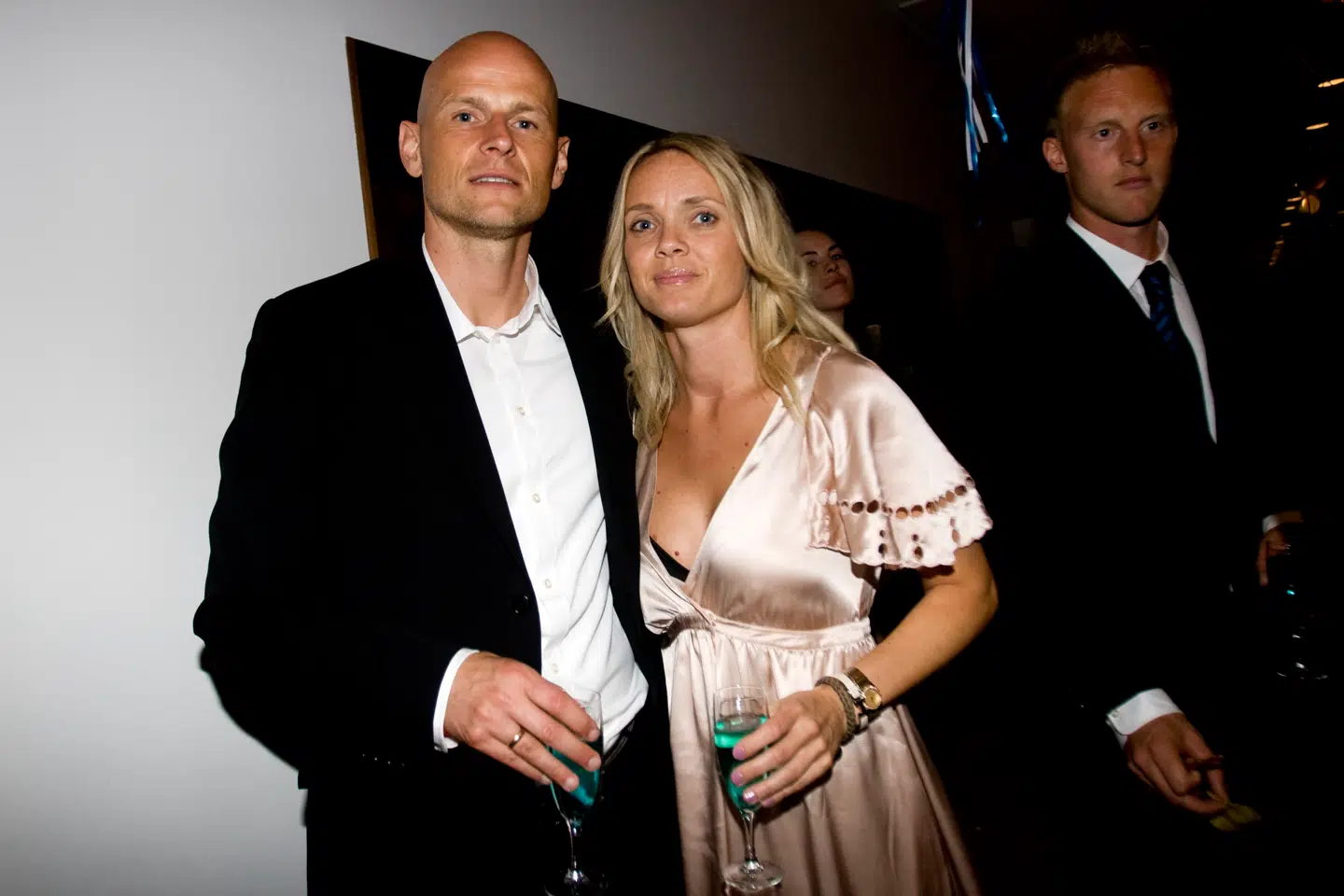 Ståle Solbakken og hustruen Anniken i FCK-tiden.