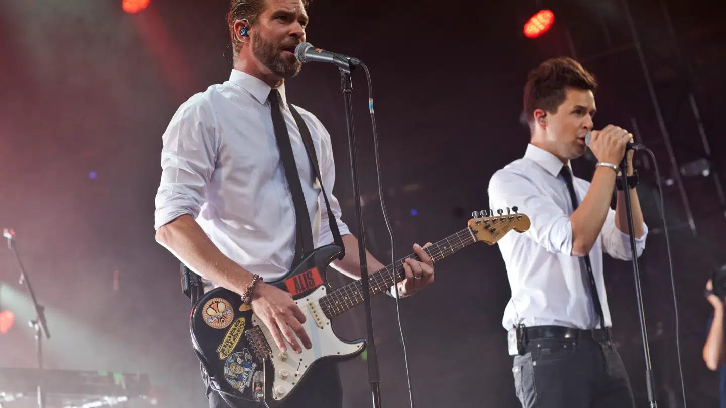 Hej Matematik er efter flere års pause blevet gendannet. Her ses de til under koncert i 2013.