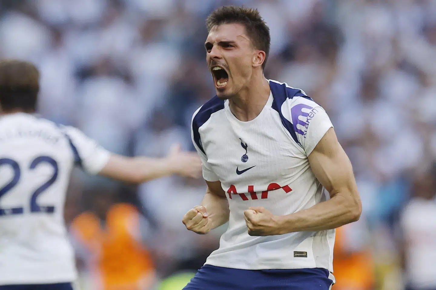 Tottenhams midtbanespiller Joao Palhinha blev helten, da han scorede kampens enlige mål i sejren over Everton.