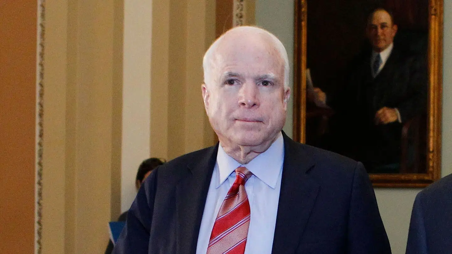 John McCain var senator for Arizona fra 1987 til 2018.