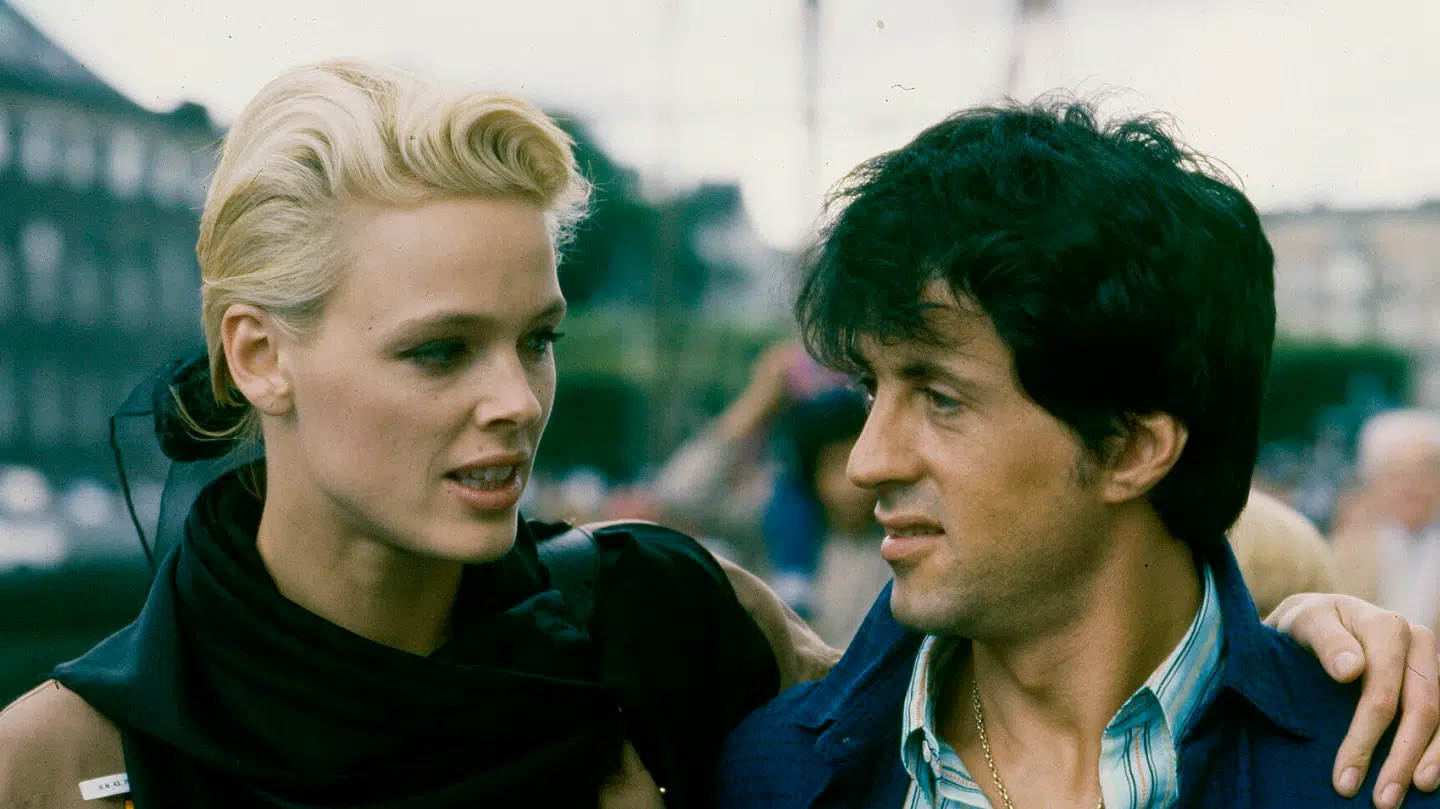 Gitte Nielsen mødte Sylvester Stallone under optagelserne til Rocky IV.
