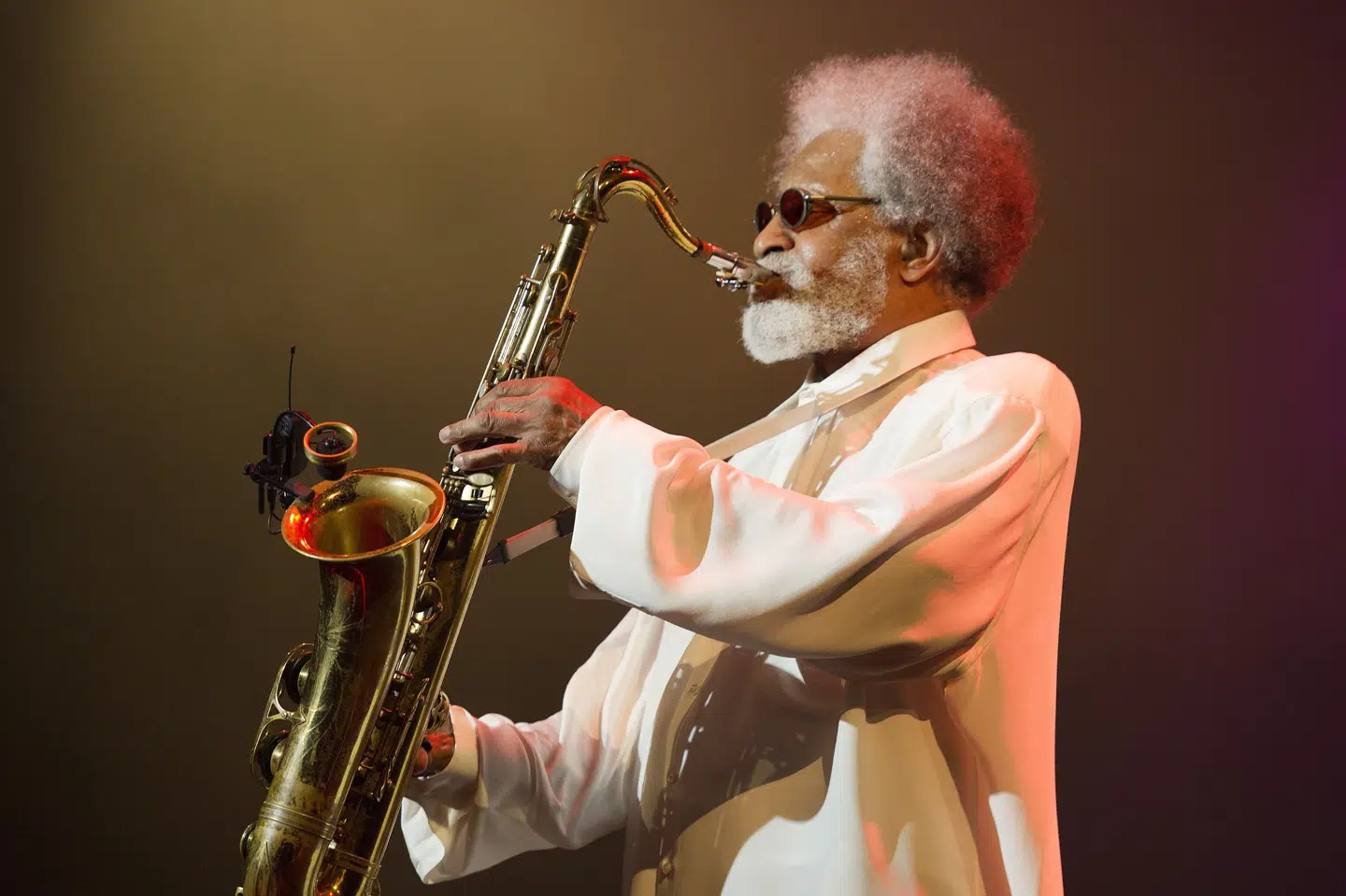 Den verdenskendte amerikanske jazzmusiker Sonny Rollins blev 95 år. (Arkivfoto).