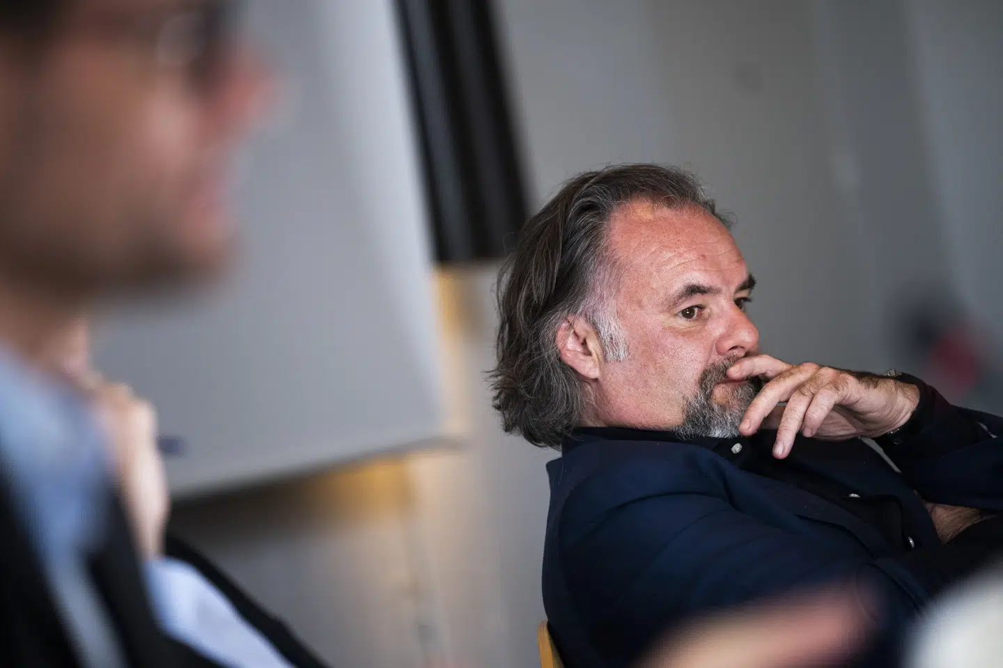 Tirsdag præsenterer overvismand Carl-Johan Dalgaard en ny rapport om dansk økonomi. Her ses han i 2022. (Arkivfoto).