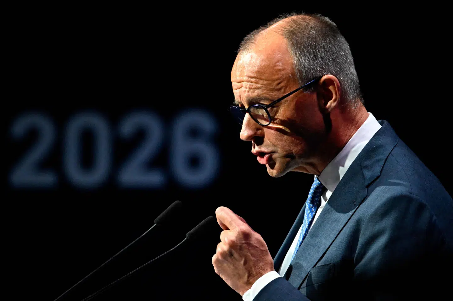 Tysklands forbundskansler, Friedrich Merz, foreslår en status som "associeret medlem" af EU til Ukraine. Det skal give landet en hurtigere tilknytning til EU - dog uden fuldt medlemskab og stemmeret (Arkivfoto).