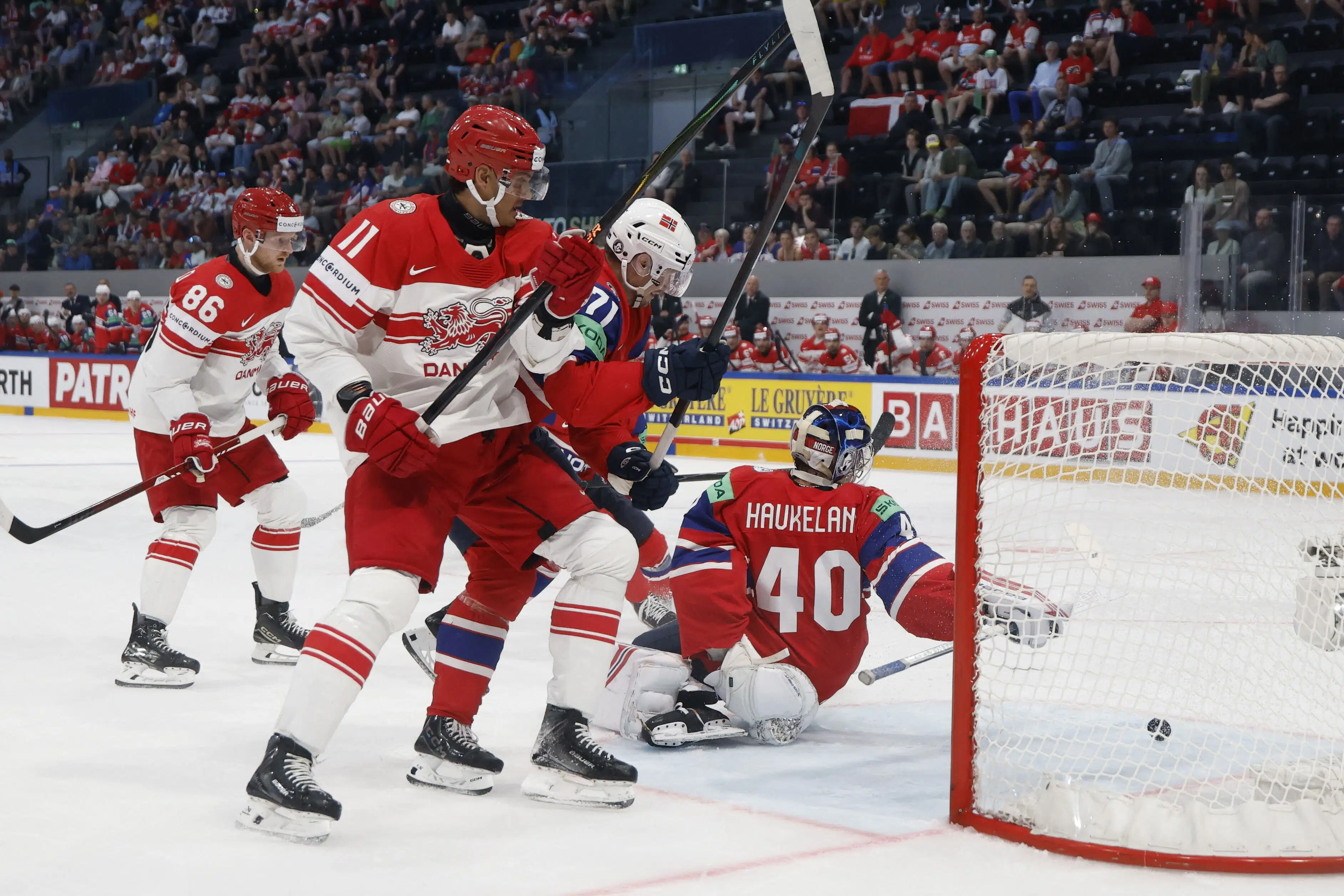 Danmark lukker sit ishockey-VM med nederlag til Norge