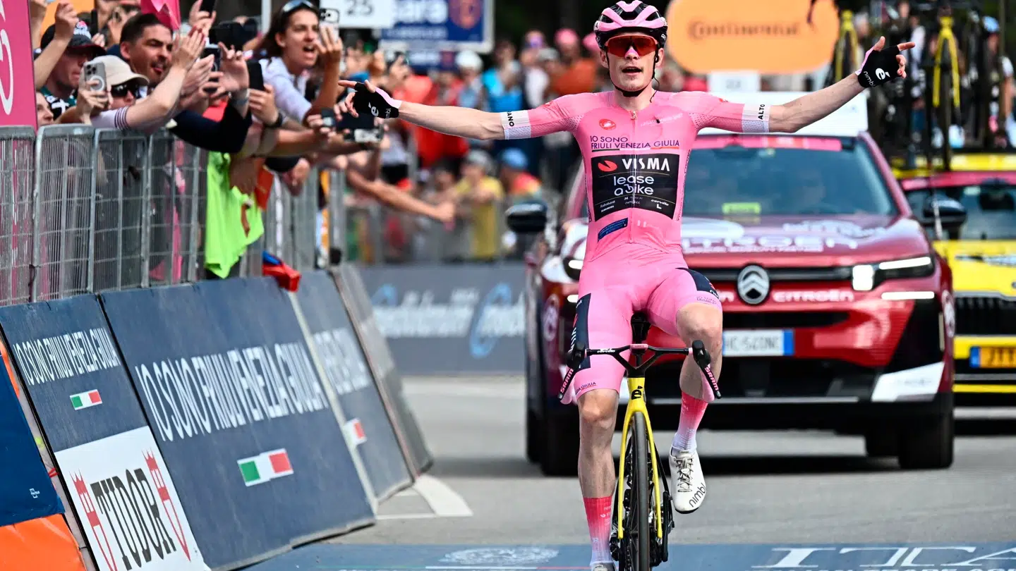 Jonas Vingegaard har vundet fire etaper i årets Giro d'Italia.