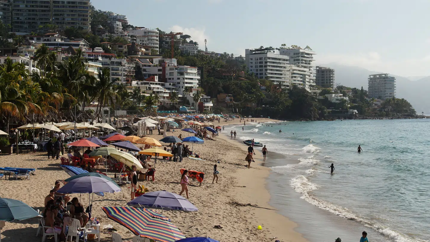 En strand i Puerto Vallarta.