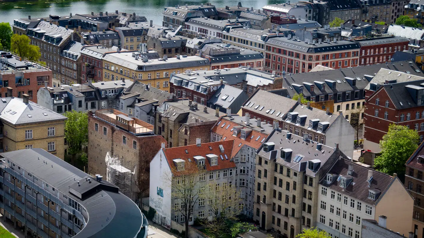 Udsigt over Lejligheder i København tirsdag 5. maj 2026. Boligprisen i København er steget med 24.6 procent per kvadratmeter det sidste år.