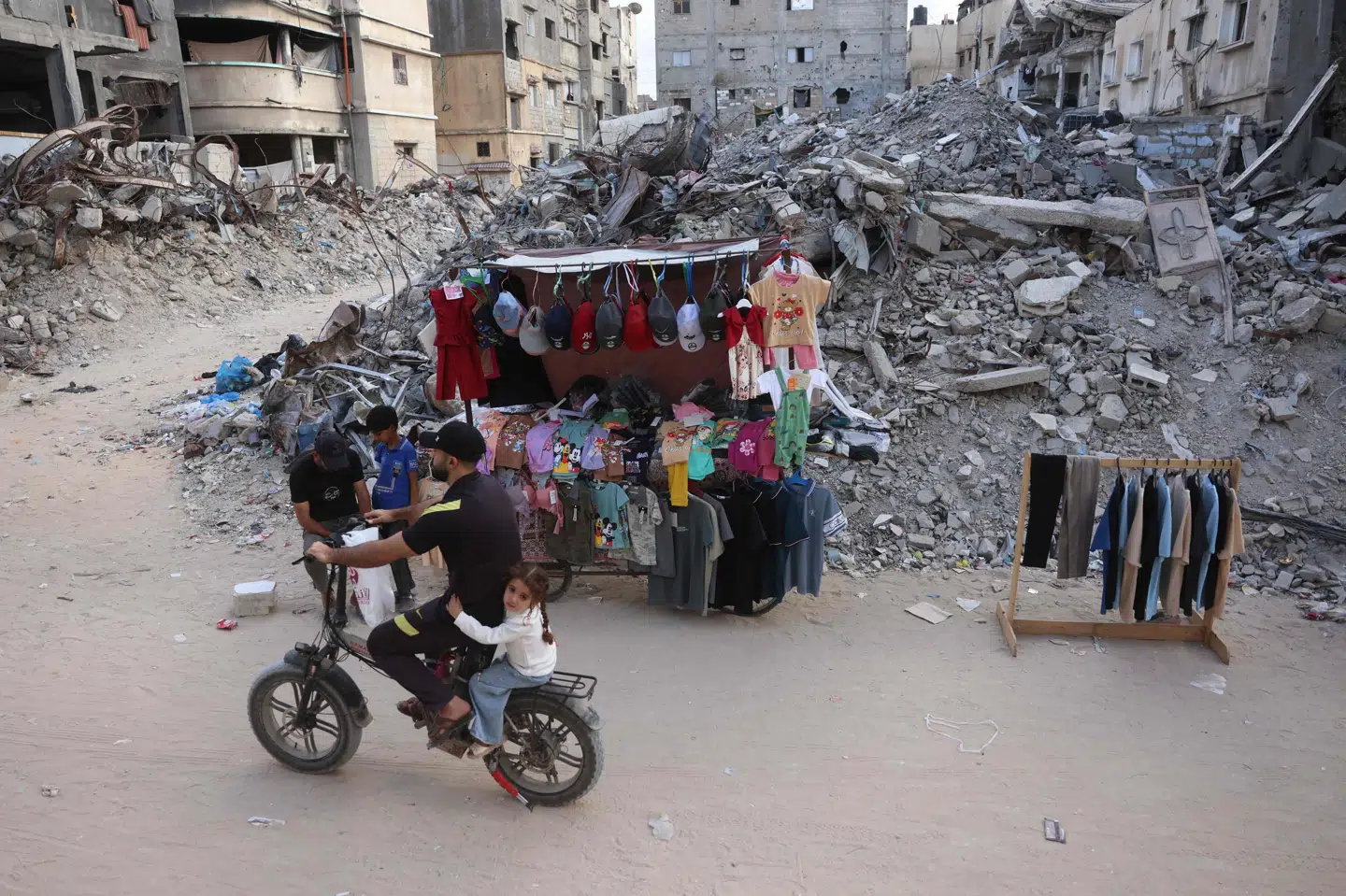 Gaza ligger fortsat i ruiner, syv måneder efter at første fase af våbenhvileaftalen mellem Israel og Hamas trådte i kraft. (Arkivfoto).