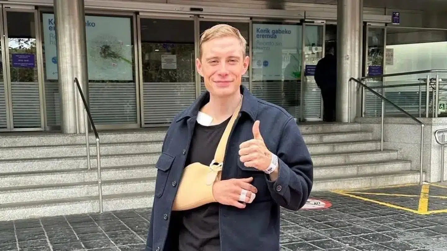 Jonas Vingegaard nåede at ligge på hospitalet i 12 dage, inden han blev udskrevet.